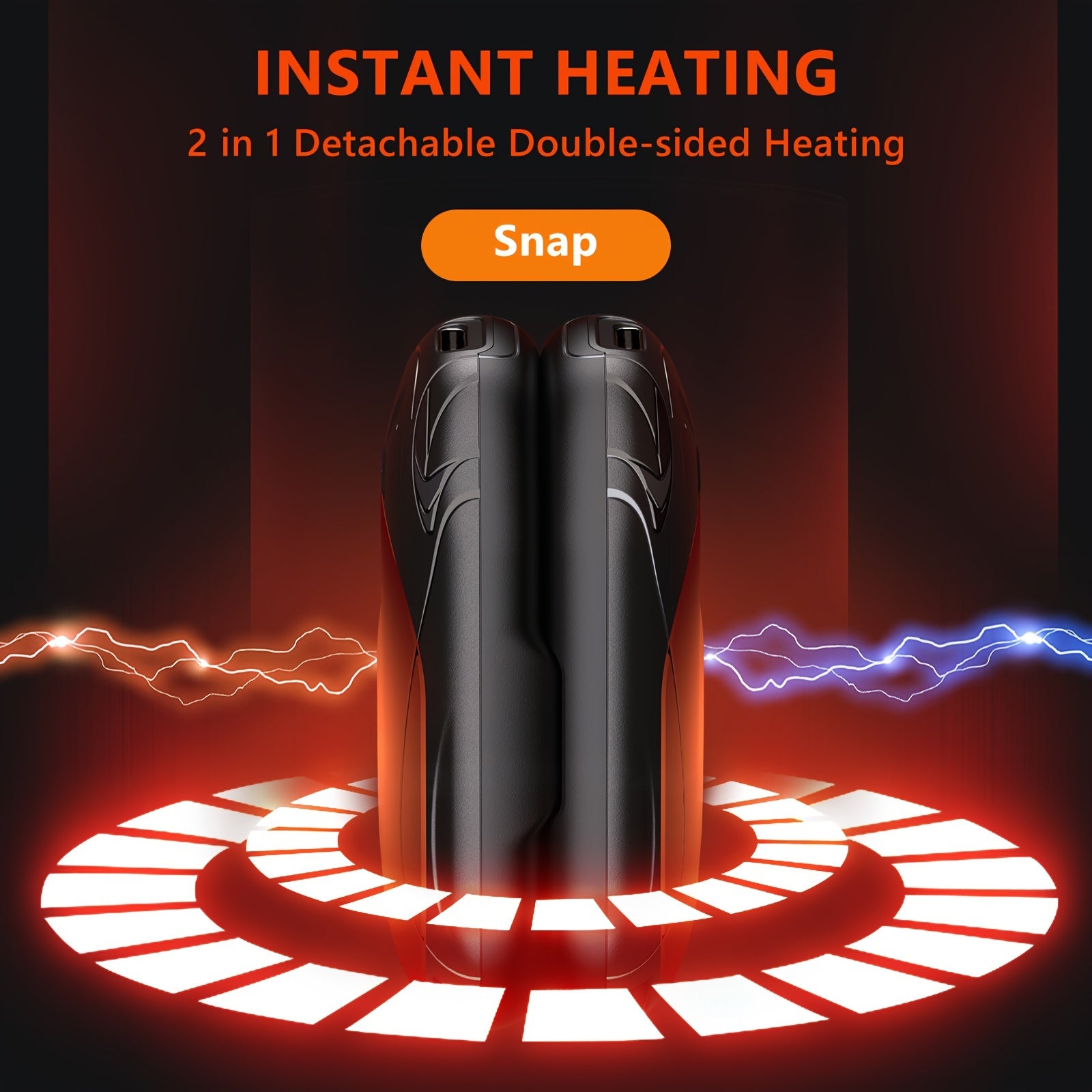 Portable Electric Hand Warmers - 2-in-1 Pocket Heater