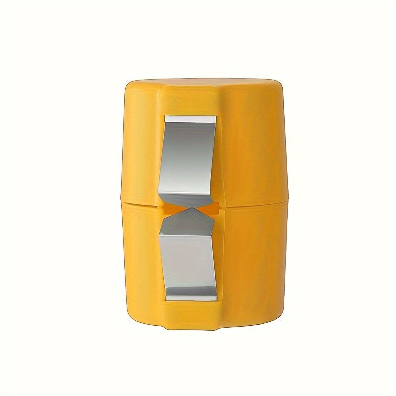 Stainless Steel Eggshell Separator - Quick Yolk Splitter with Easy-Grip Handle