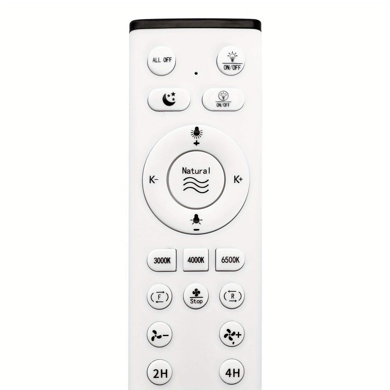 Ceiling Fan with Lights & Remote - Stepless Dimmable, DC Motor