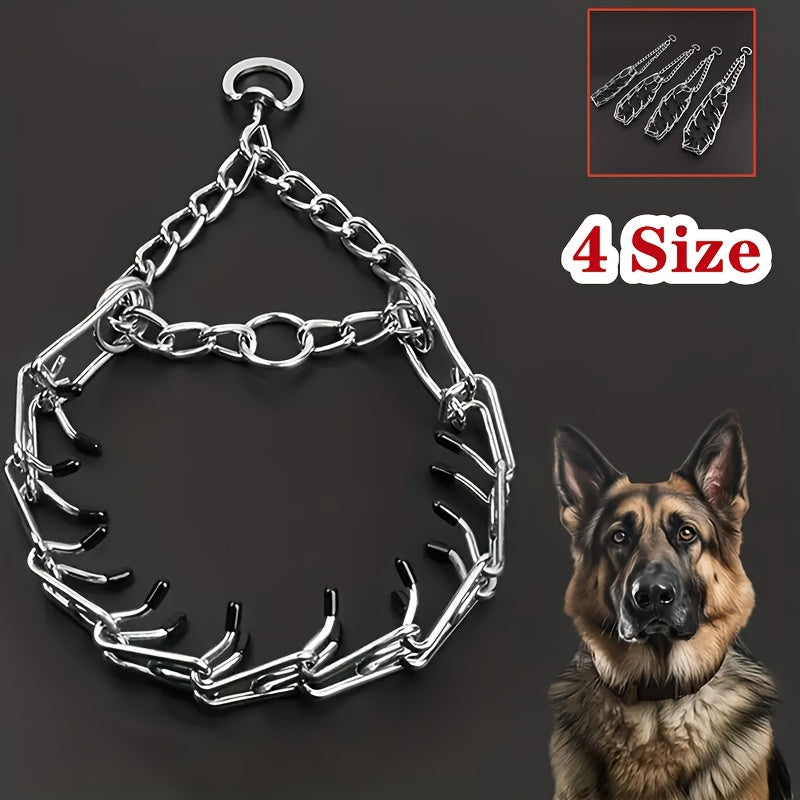 Adjustable Dog Training Collar - Durable Choke Chain