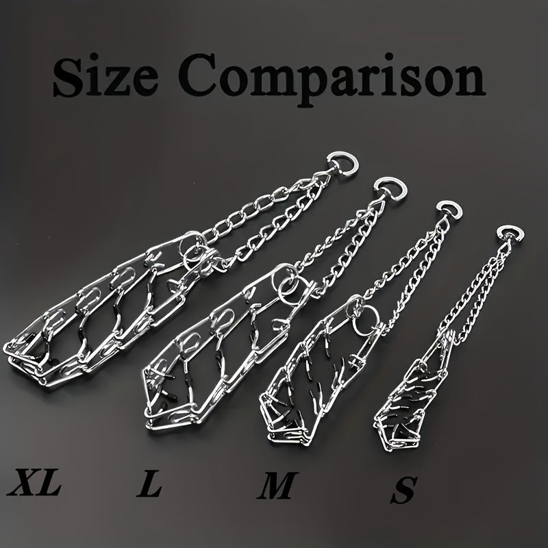 Adjustable Dog Training Collar - Durable Choke Chain