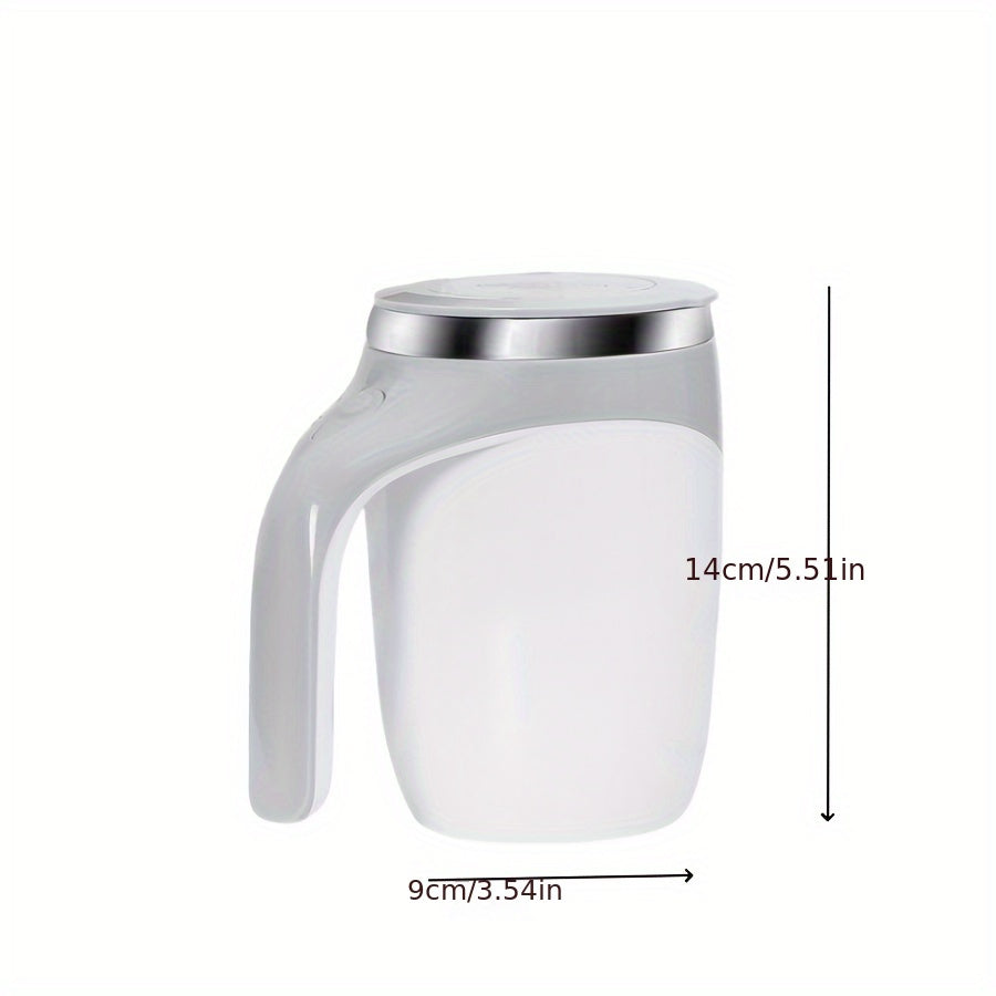 Portable Electric Magnetic Stirring Coffee Cup, Battery Operated
