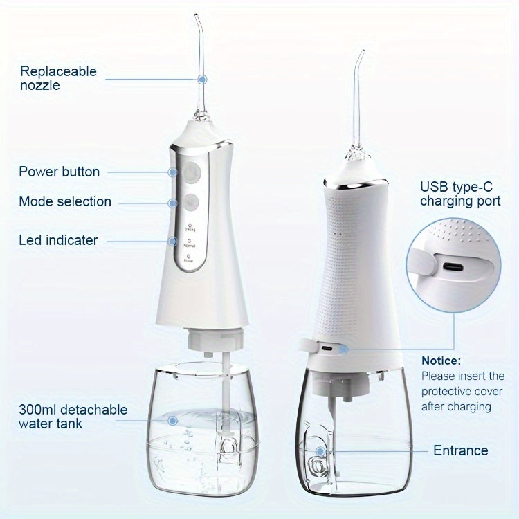 Portable Dental Flosser - Strong, Protective Oral Care