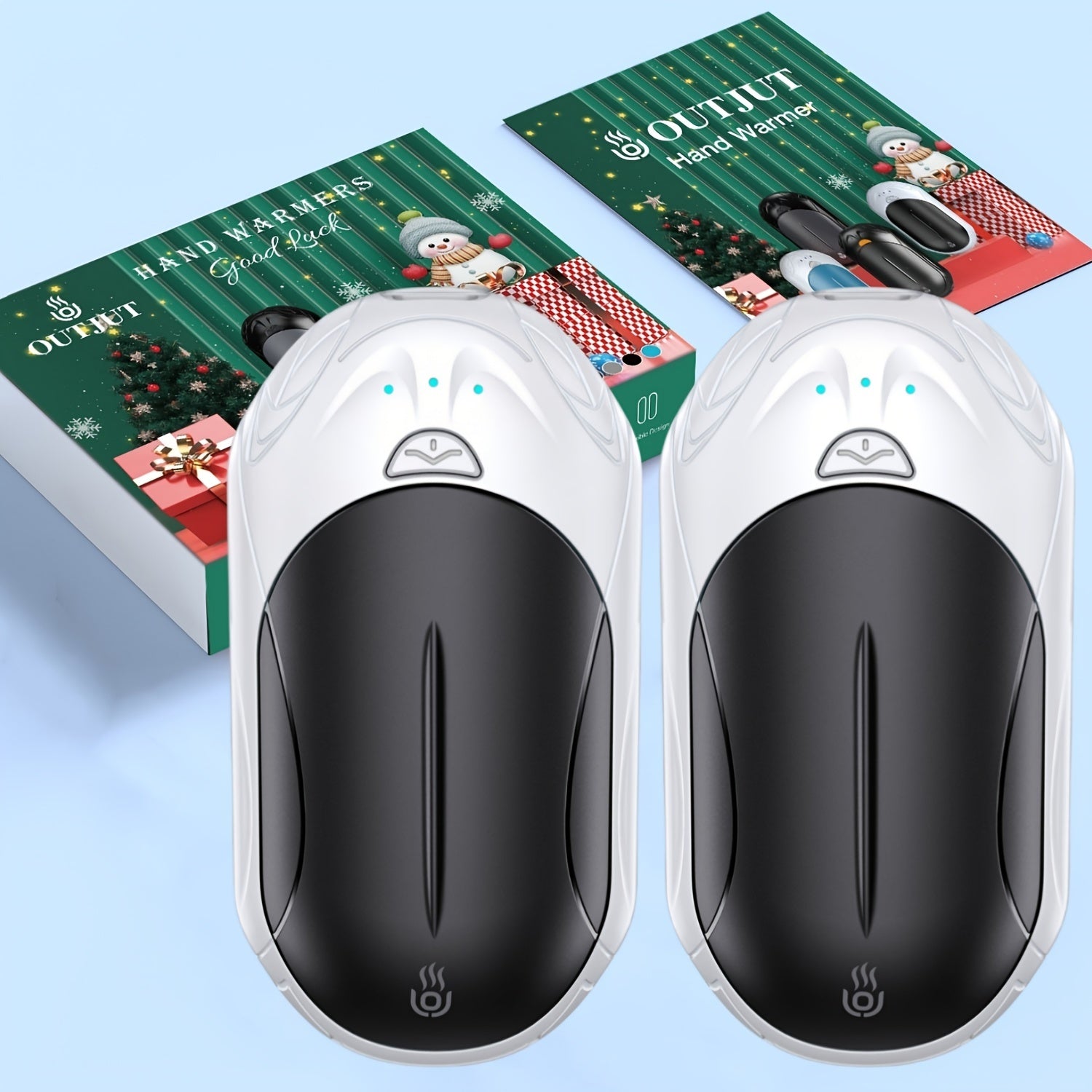 Portable Electric Hand Warmers - 2-in-1 Pocket Heater