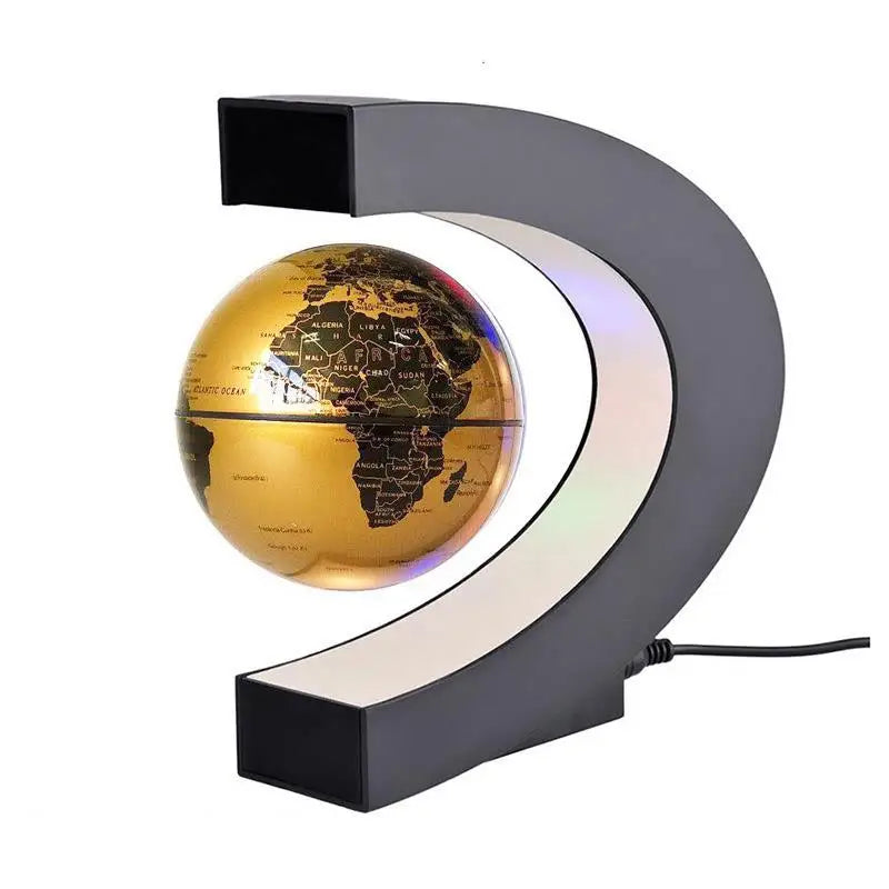 Magnetic Levitation Globe Lamp -Magnetic Antigravity World Map Light for Gifts