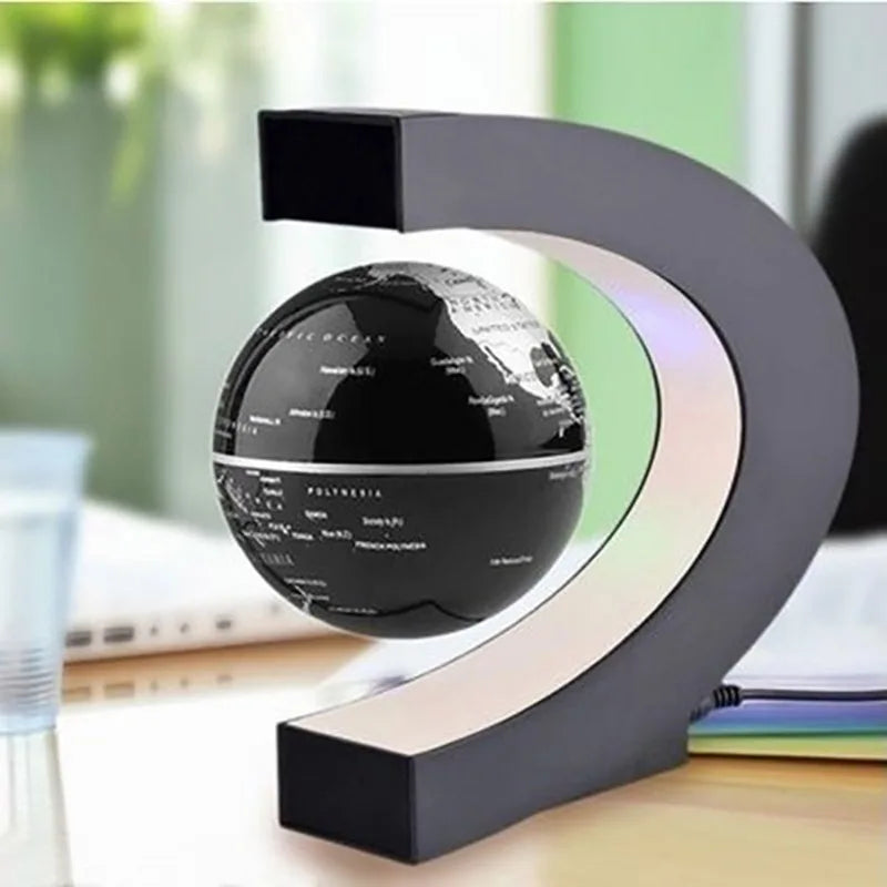 Magnetic Levitation Globe Lamp -Magnetic Antigravity World Map Light for Gifts