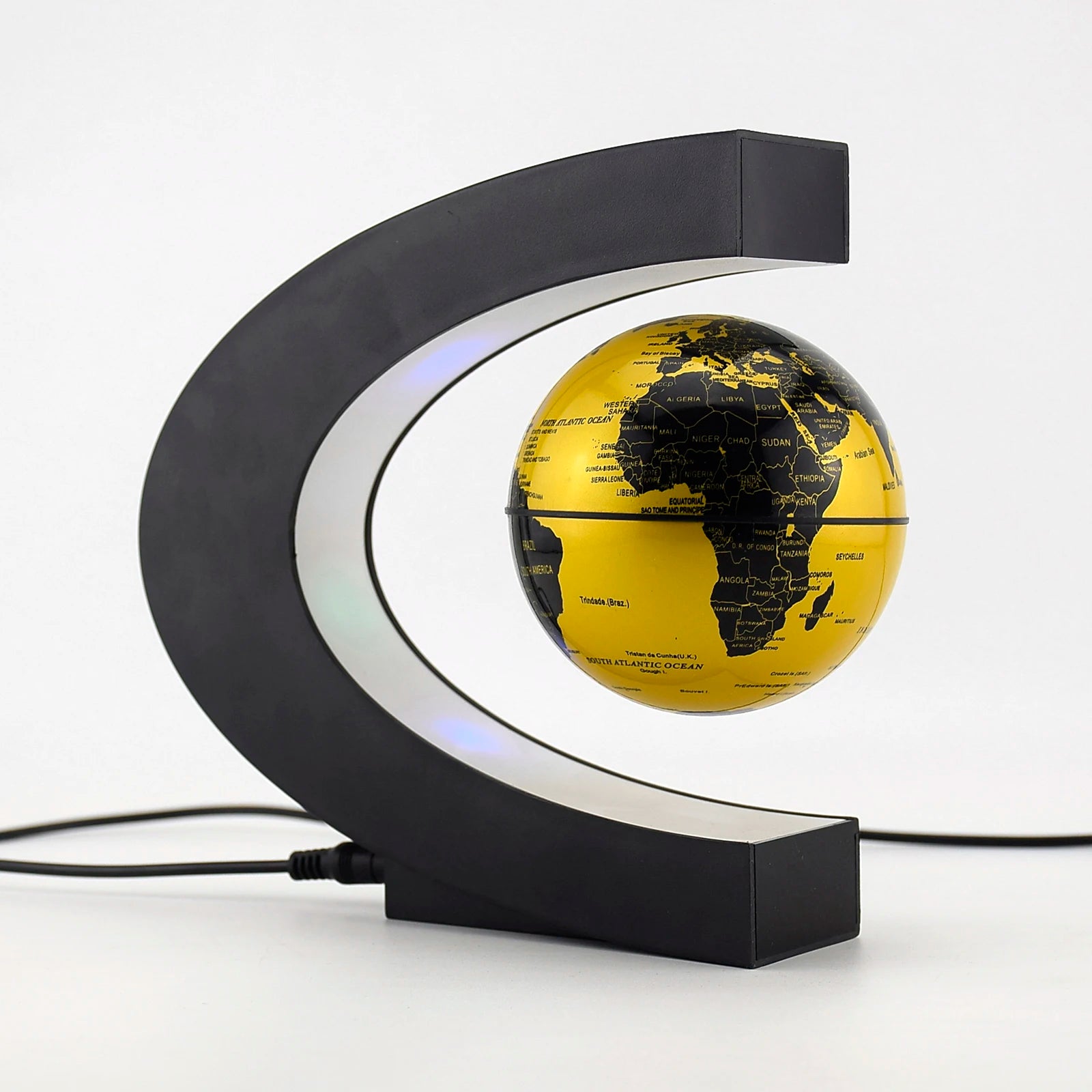 Magnetic Levitation Globe Lamp -Magnetic Antigravity World Map Light for Gifts