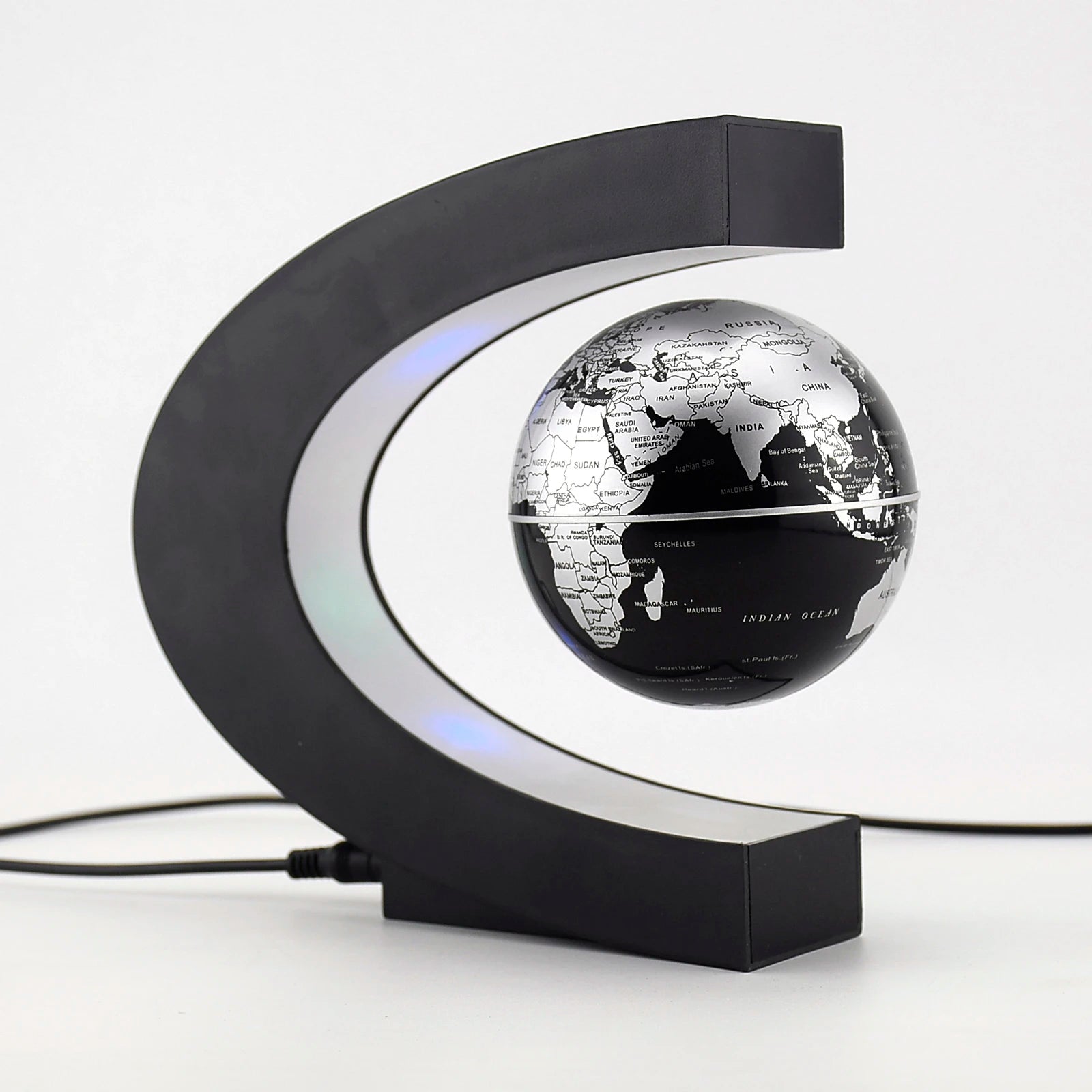 Magnetic Levitation Globe Lamp -Magnetic Antigravity World Map Light for Gifts