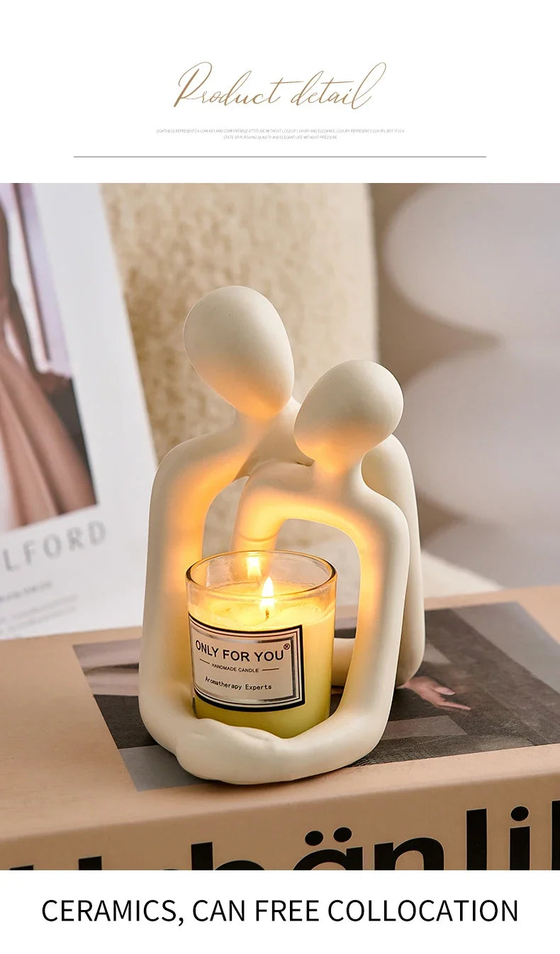 Nordic Couple Table Lamp - Home Decor & Christmas Gift