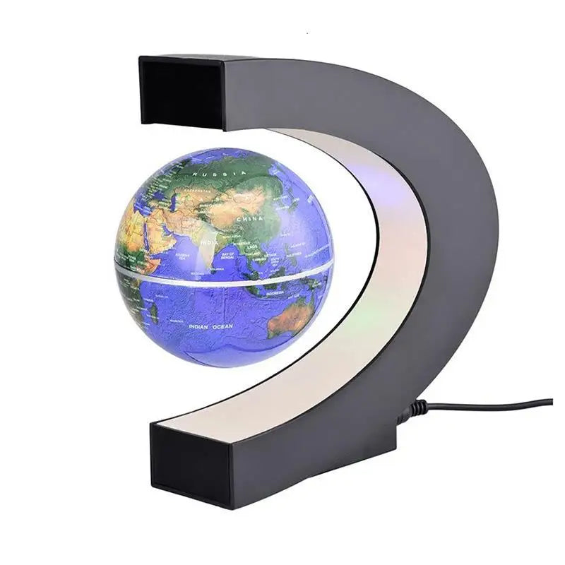Magnetic Levitation Globe Lamp -Magnetic Antigravity World Map Light for Gifts