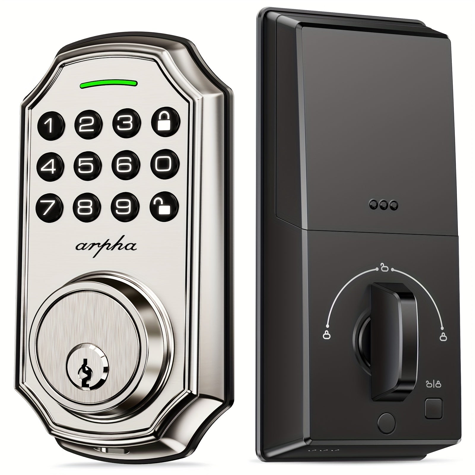 Keyless Entry Door Lock - 2-Door Smart Lock with Deadbolt & Auto Lock