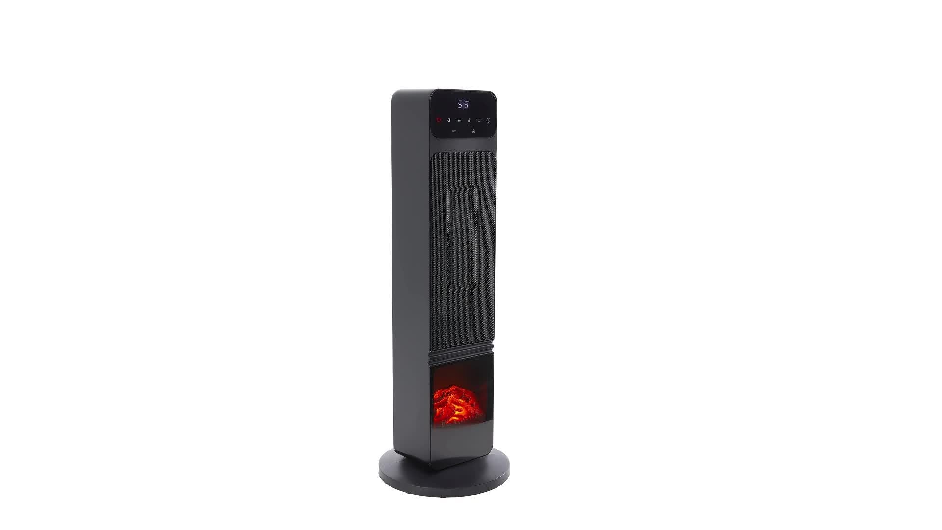 Portable Heater - 1500W, Thermostat, Tip-Over Protection