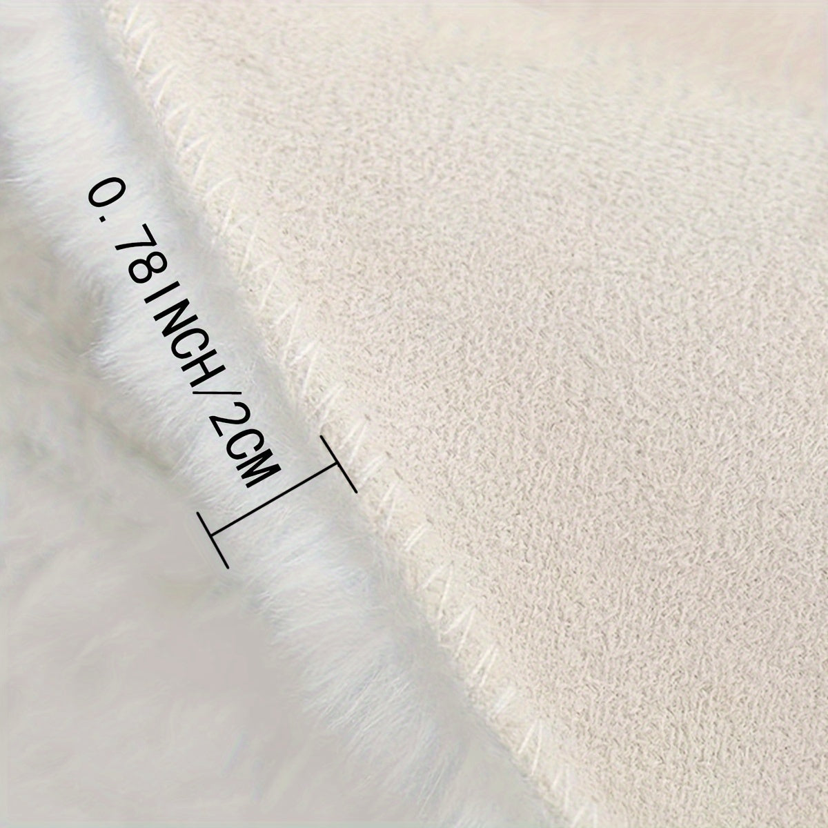 Bubble Fleece Fabric Rug - Warm, Plush & Easy-to-Clean for Home Decor