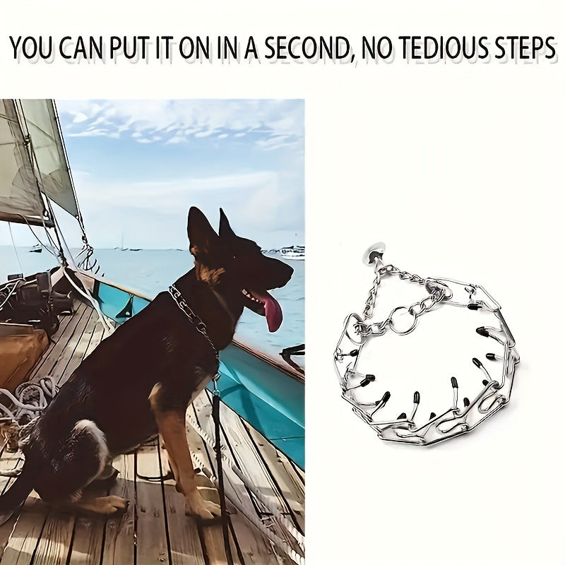 Adjustable Dog Training Collar - Durable Choke Chain