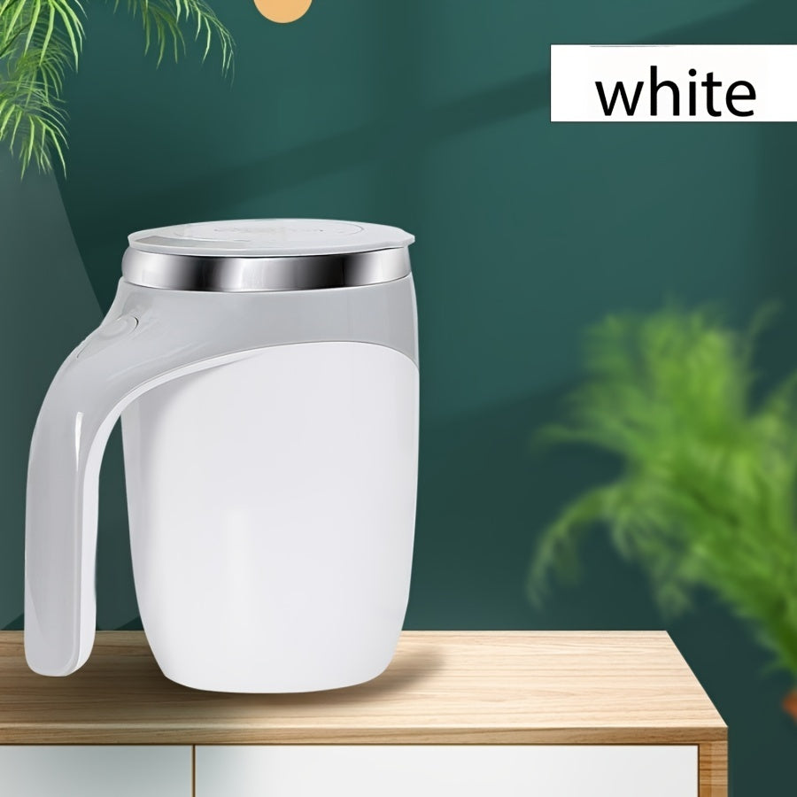 Portable Electric Magnetic Stirring Coffee Cup, Battery Operated