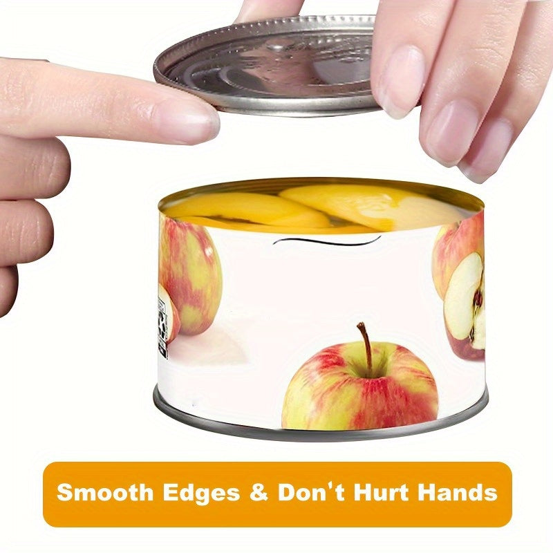 Electric Can Opener - Hands-Free Operation, Smooth Edge Design