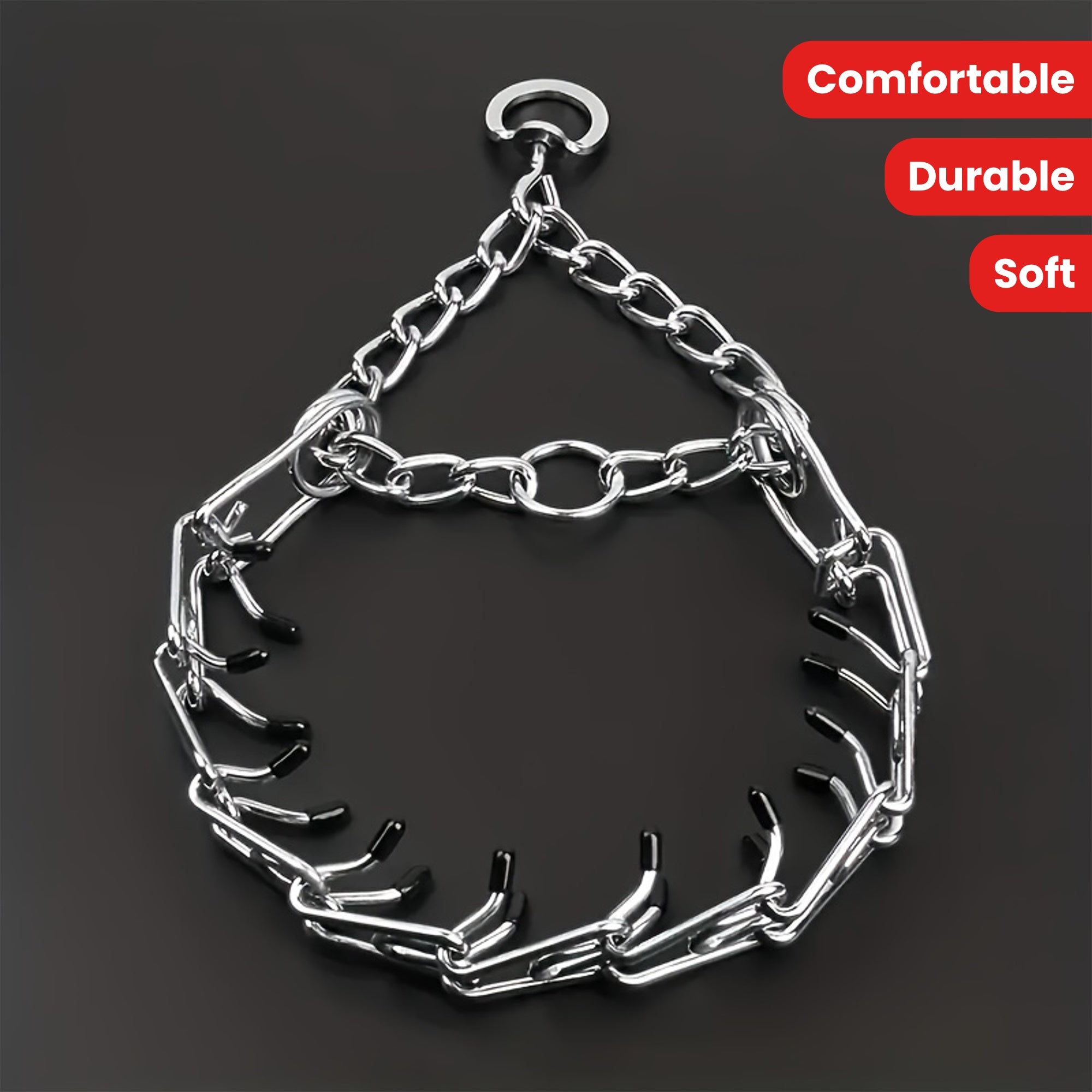 Adjustable Dog Training Collar - Durable Choke Chain