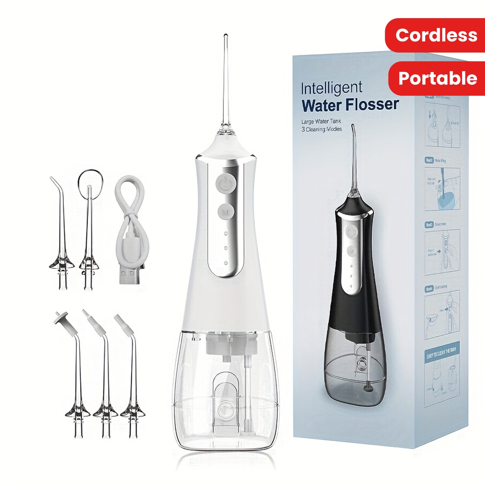 Portable Dental Flosser - Strong, Protective Oral Care