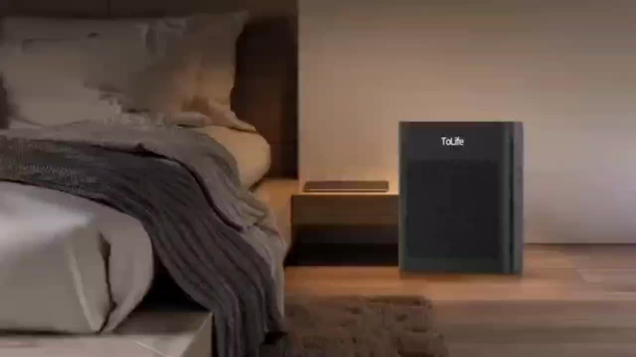 Air Purifier with Auto Mode & Timer - Bedroom Use