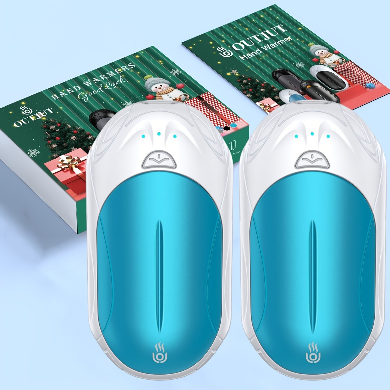 Portable Electric Hand Warmers - 2-in-1 Pocket Heater