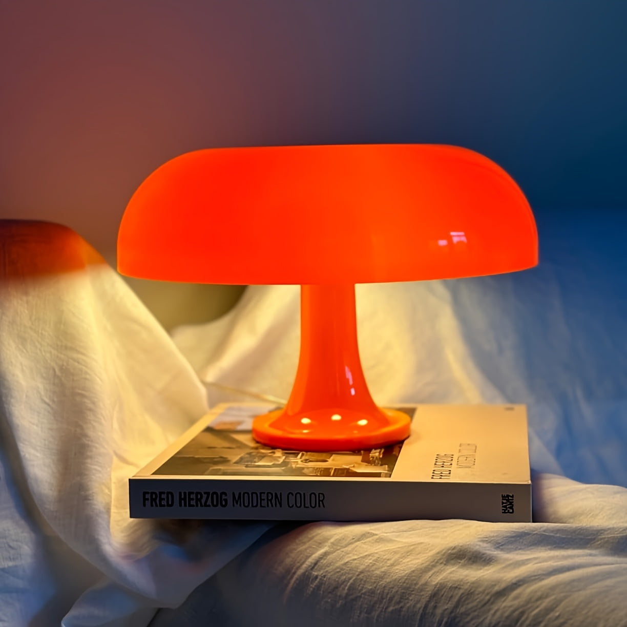 Mushroom LED Table Lamp – Dimmable USB Desk Light