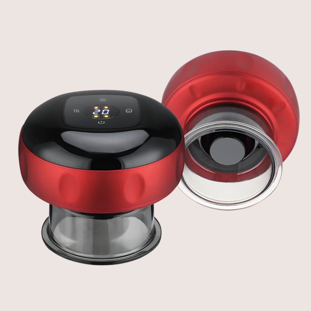 Electric Cupping Massage Device - Heating & Suction Cups