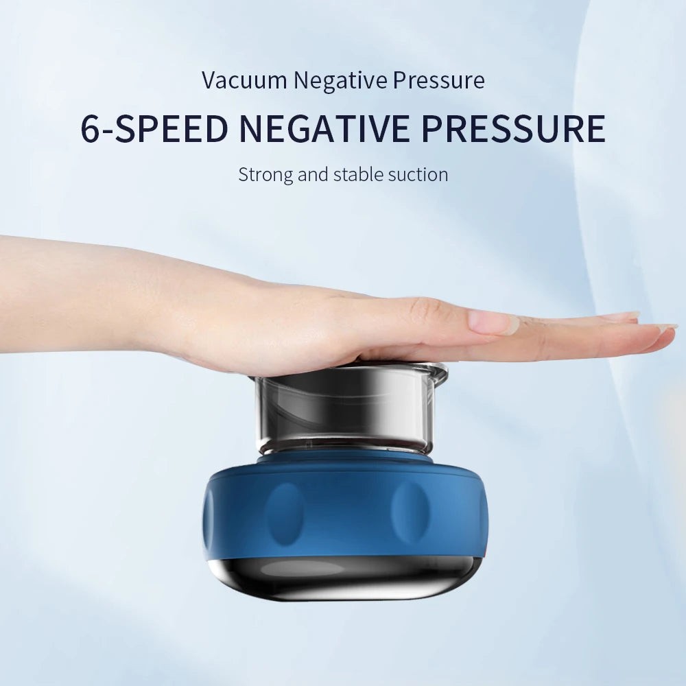 Electric Cupping Massage Device - Heating & Suction Cups