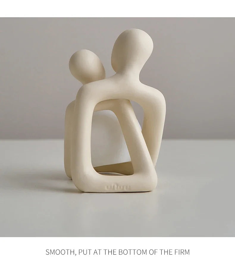 Nordic Couple Table Lamp - Home Decor & Christmas Gift