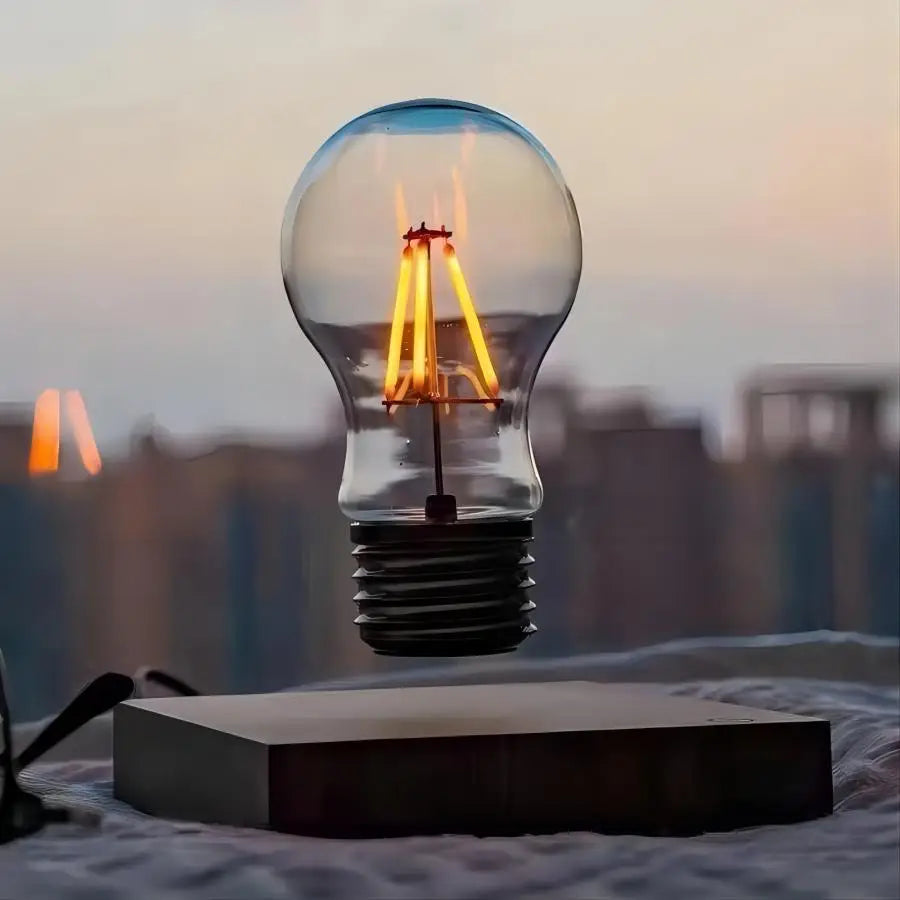 Magnetic Levitation LED Bulb Lamp, Desk Decoration