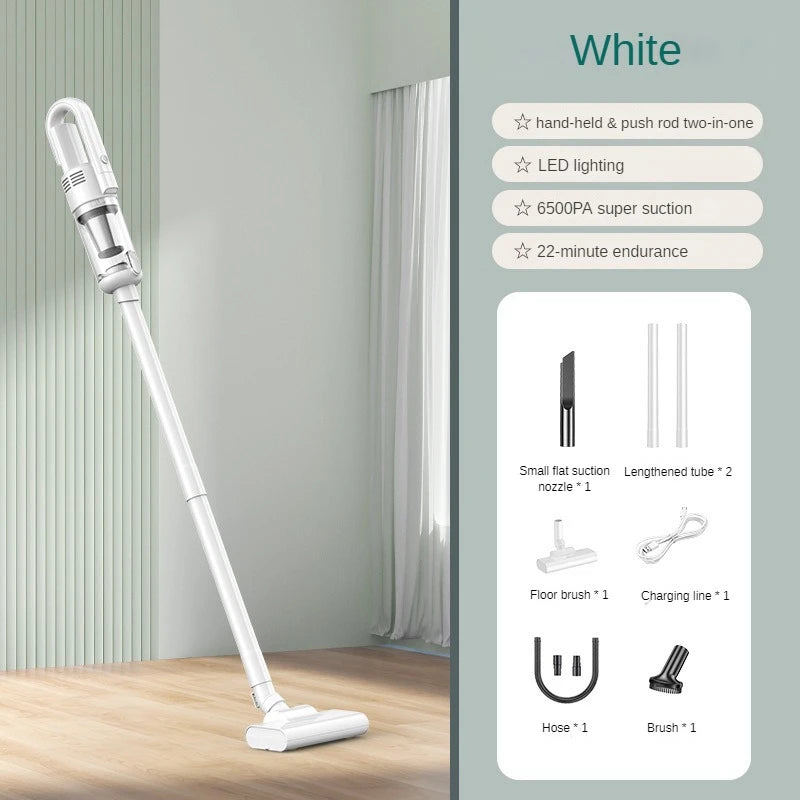 Wireless Handheld Car Vacuum - 6500Pa Powerful Cleaner
