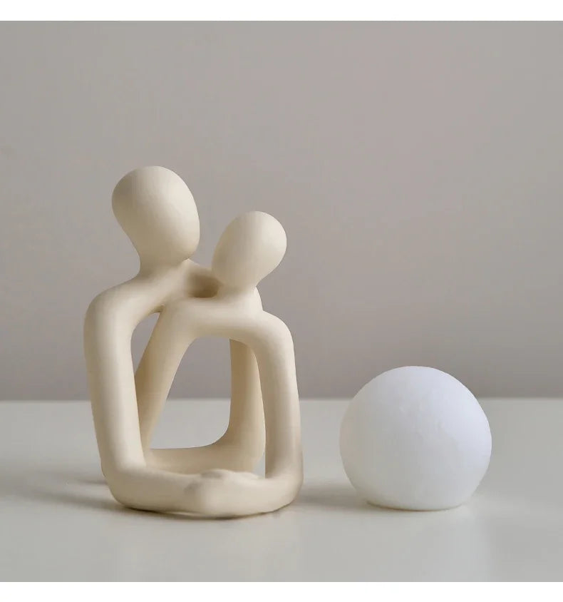 Nordic Couple Table Lamp - Home Decor & Christmas Gift