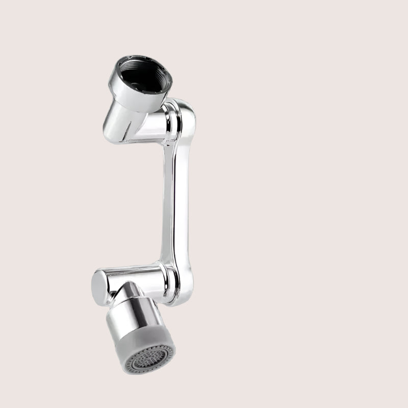 Rotating Faucet Aerator - Plastic Splash Filter with Extender for Kitchen Taps