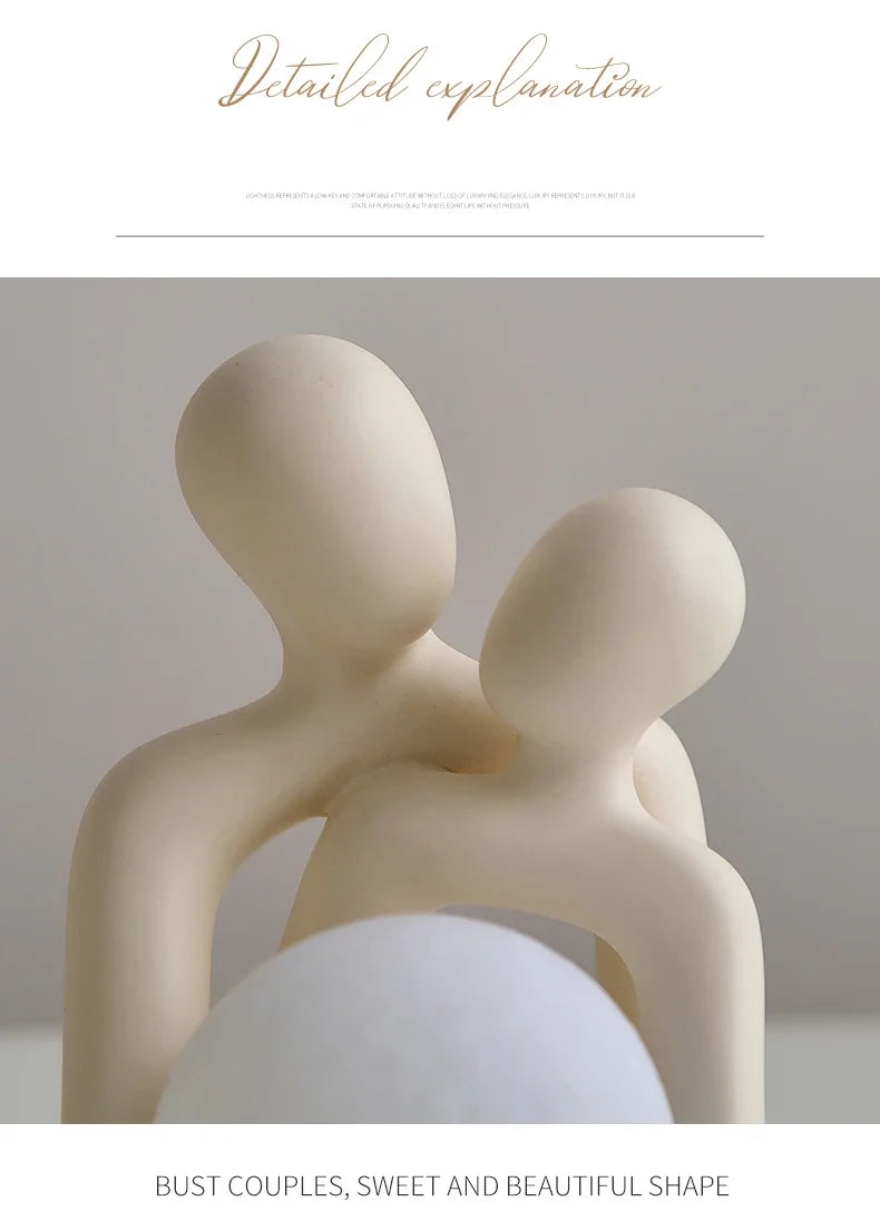 Nordic Couple Table Lamp - Home Decor & Christmas Gift