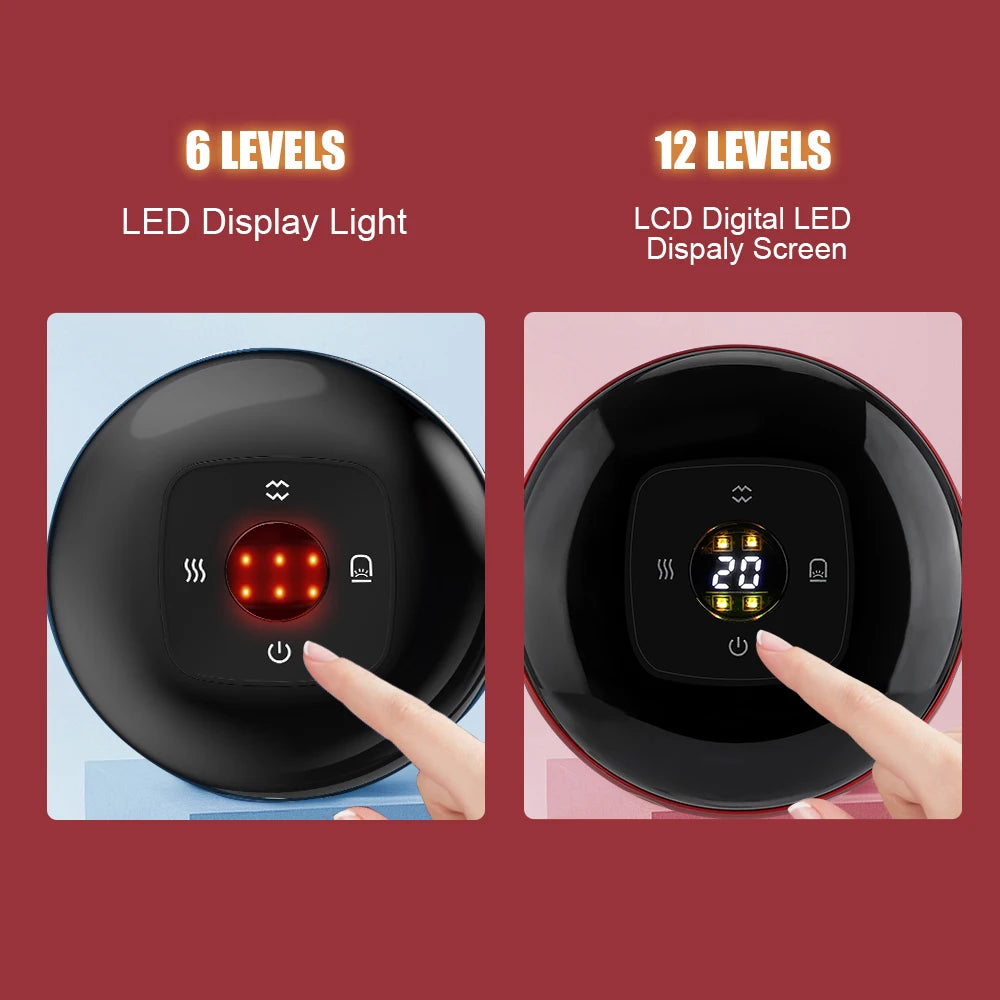 Electric Cupping Massage Device - Heating & Suction Cups