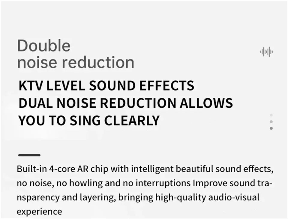 K12 Karaoke Machine - Portable Bluetooth Speaker with Mics