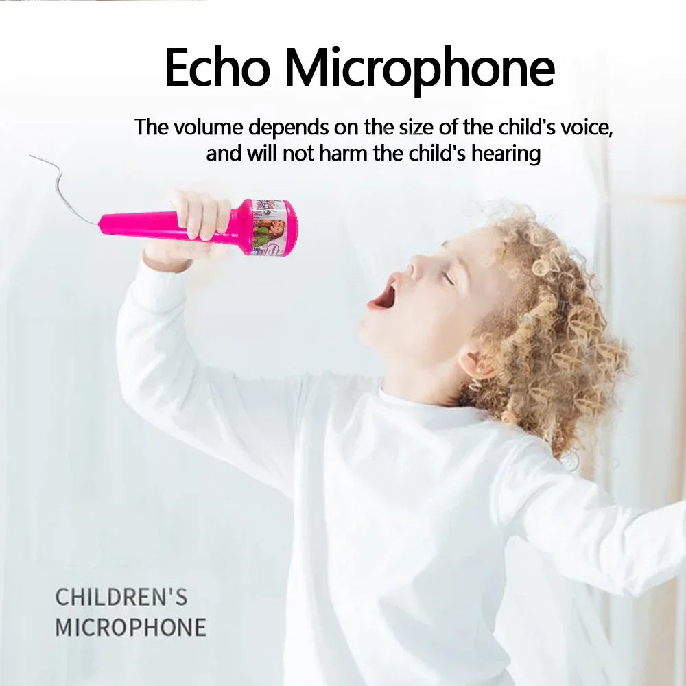 Kids Microphone with Stand - Karaoke Toy for Boys & Girls