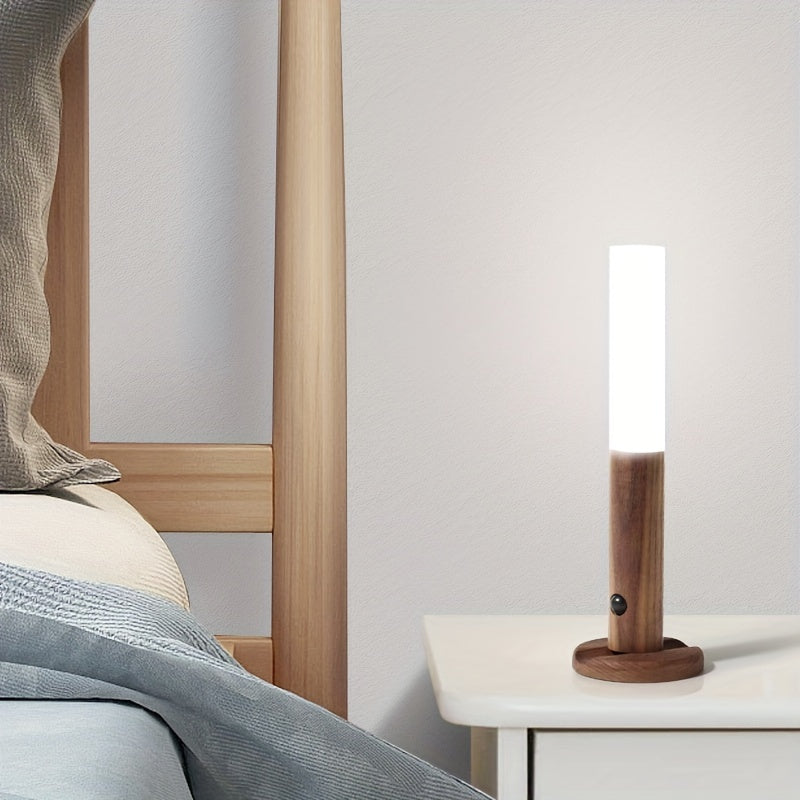 Magnetic Motion Sensor Night Light - Rechargeable LED with Auto PIR