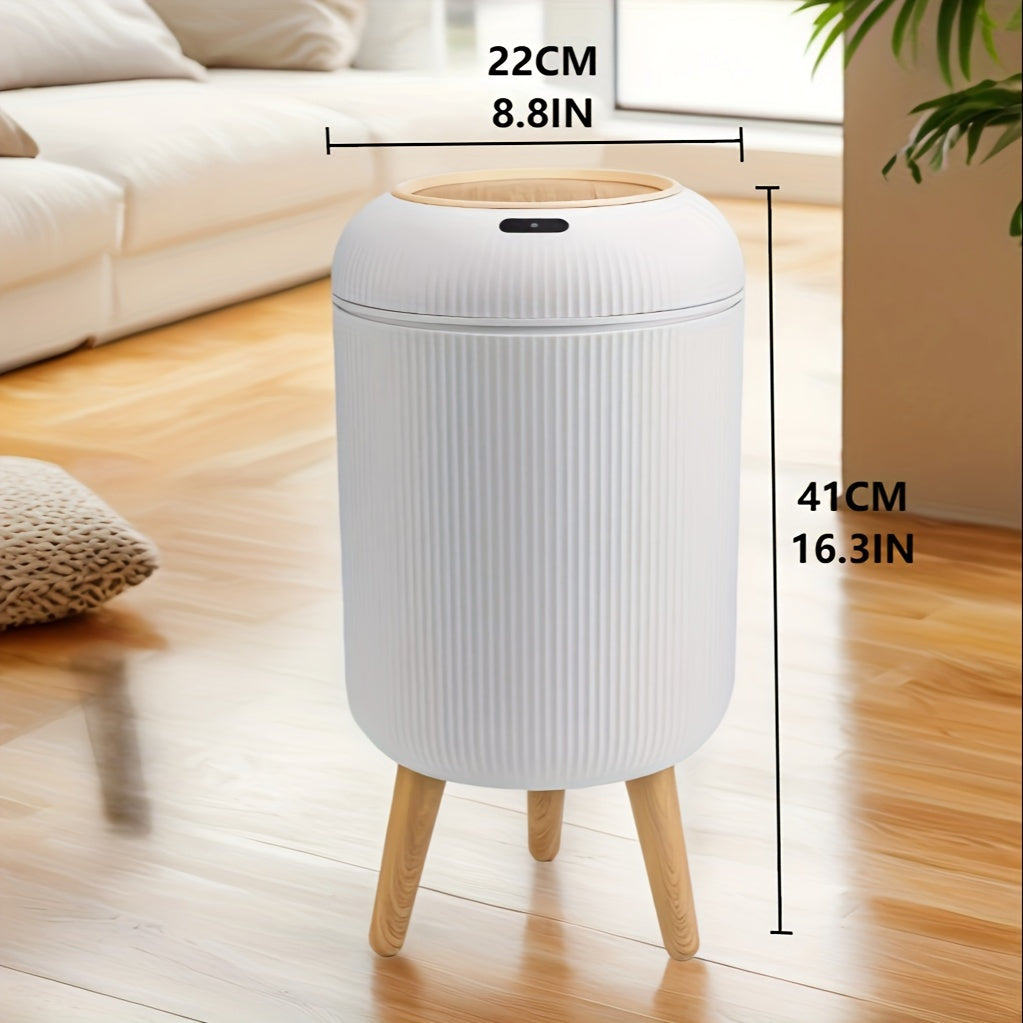 Smart Sensor Trash Can - Hygienic Trash Compactor for Home & Office